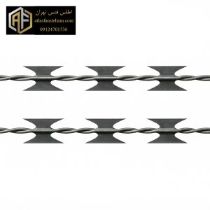 سیم خاردار خطی تبری
